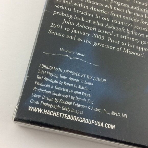 John Ashcroft Audiobook CD Never Again US Attorney General 9/11 American History - Picture 9 of 9